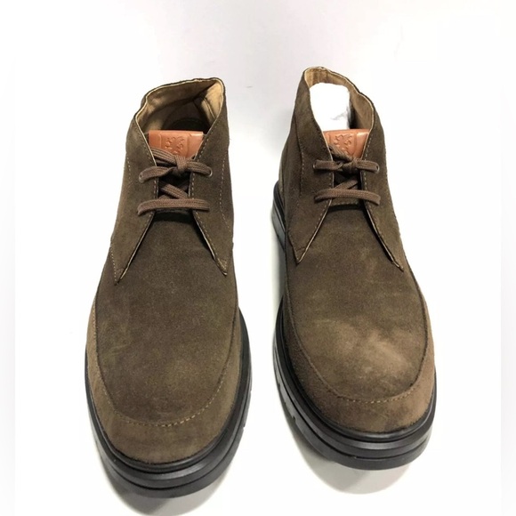 Stacy Adams Men’s Amherst Brown Suede Ankle Boots Size 11.5M